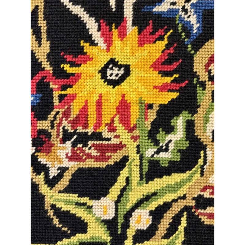 O. Caly, tapestry "Soir de rêve" Atelier d'Art Contemporain La Lice, ca 1960-1970