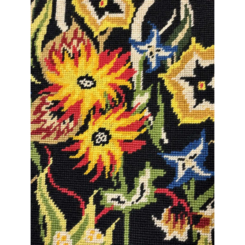 O. Caly, tapisserie "Soir de rêve" Atelier d'Art Contemporain La Lice, ca 1960-1970