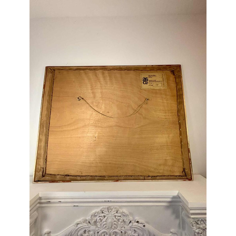 O. Caly, tapestry "Soir de rêve" Atelier d'Art Contemporain La Lice, ca 1960-1970