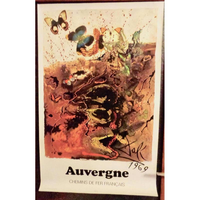 Salvador Dali - 5 affiches créées pour la SNCF - 1969-1970