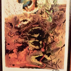 Salvador Dali - 5 posters gemaakt voor de SNCF - 1969-1970