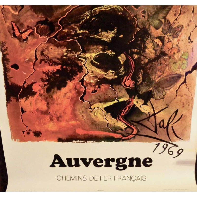 Salvador Dali - 5 posters created for the SNCF - 1969-1970