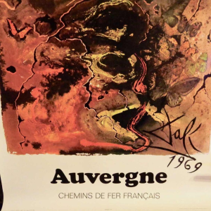 Salvador Dali - 5 posters gemaakt voor de SNCF - 1969-1970