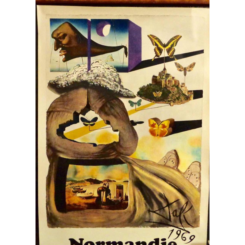 Salvador Dali - 5 posters gemaakt voor de SNCF - 1969-1970