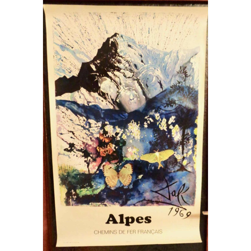 Salvador Dali - 5 posters created for the SNCF - 1969-1970