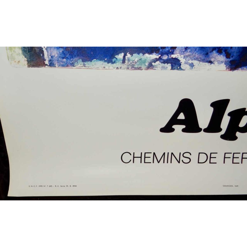 Salvador Dali - 5 posters created for the SNCF - 1969-1970