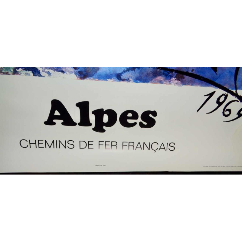 Salvador Dali - 5 affiches créées pour la SNCF - 1969-1970