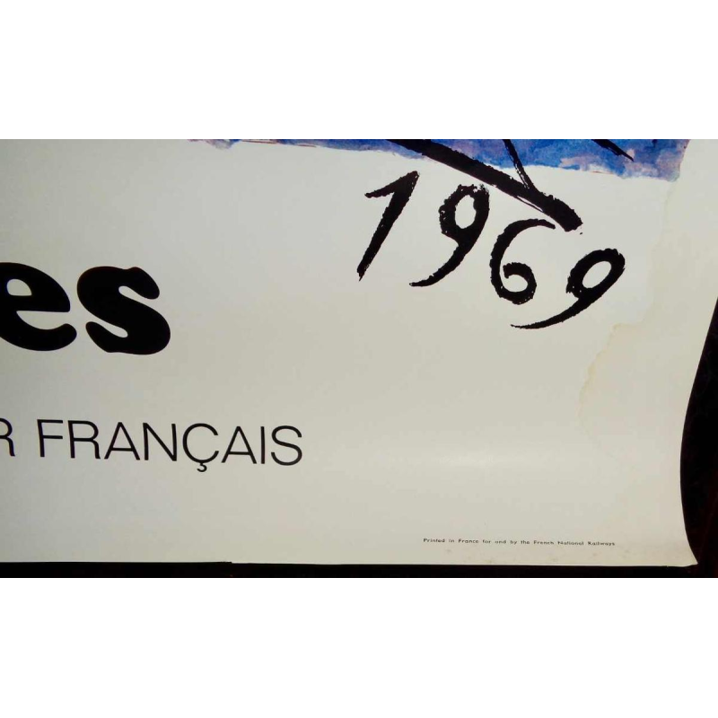 Salvador Dali - 5 affiches créées pour la SNCF - 1969-1970