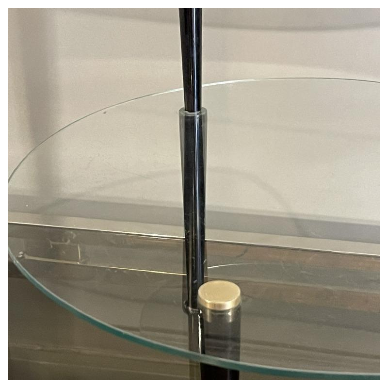 EDOARDO PAOLI, Table Basse / Pre´sentoir Magasin à 3 étagères, 1950s