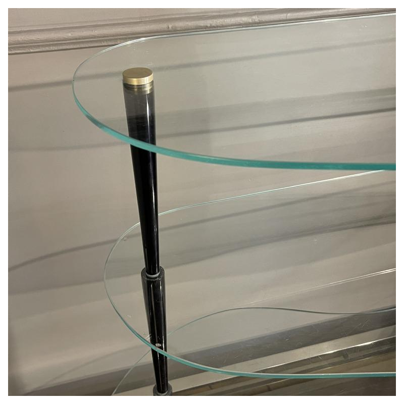 EDOARDO PAOLI, Coffee table / 3-shelf shop display, 1950s