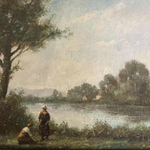 René CATY (1902-) d’après Jean-Baptiste COROT (1796-1875)