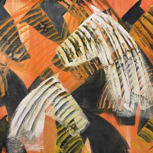 Jean-Luc DOSSCHE (1955-) olieverf op doek gemaroufleerd