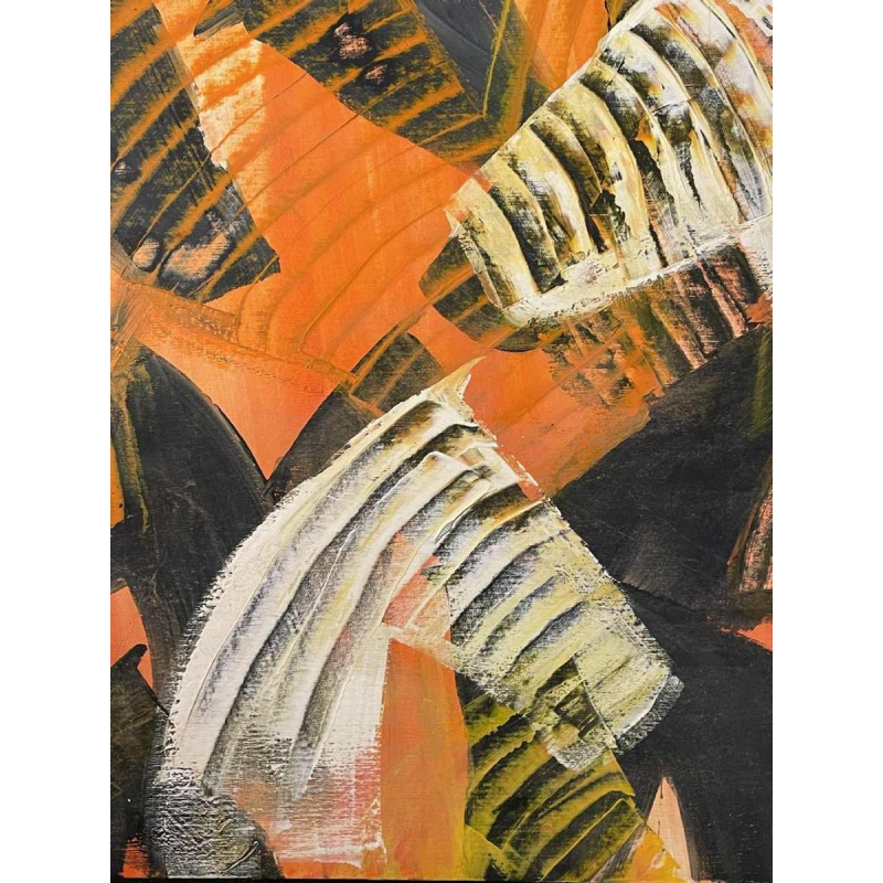 Jean-Luc DOSSCHE (1955-) oil on canvas marouflaged