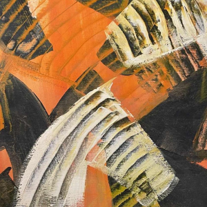 Jean-Luc DOSSCHE (1955-) huile sur toile marouflée