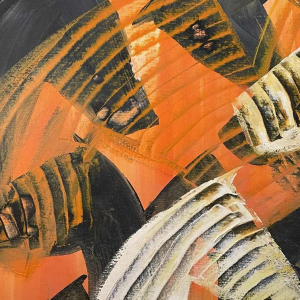 Jean-Luc DOSSCHE (1955-) oil on canvas marouflaged