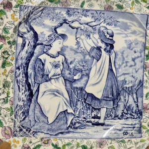 Helen Miles - Wedgwood - Aardewerk bord - Mei-tegel - 1882