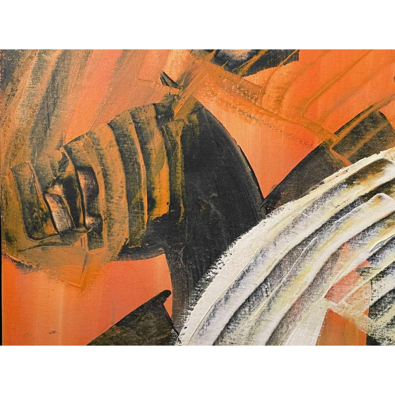 Jean-Luc DOSSCHE (1955-) huile sur toile marouflée