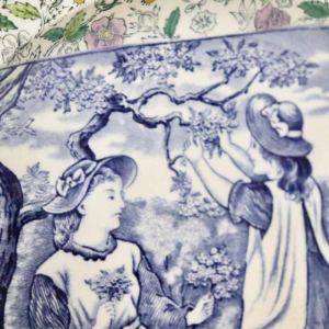 Helen Miles - Wedgwood - Assiette en faïence - carreau mois de mai - 1882