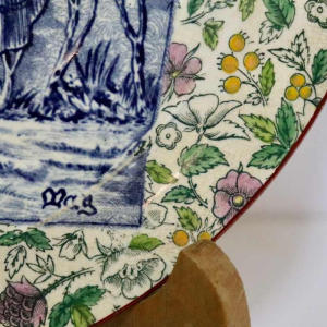 Helen Miles - Wedgwood - Earthenware plate - May tile - 1882