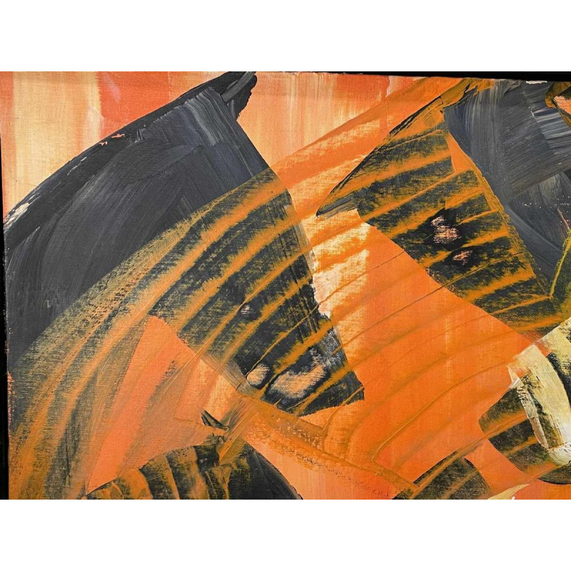 Jean-Luc DOSSCHE (1955-) oil on canvas marouflaged