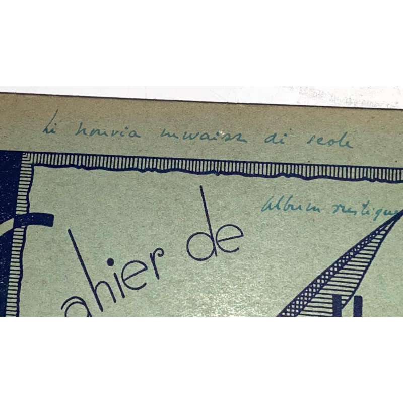 Arthur Masson - autograaf kladblok - ca 1948