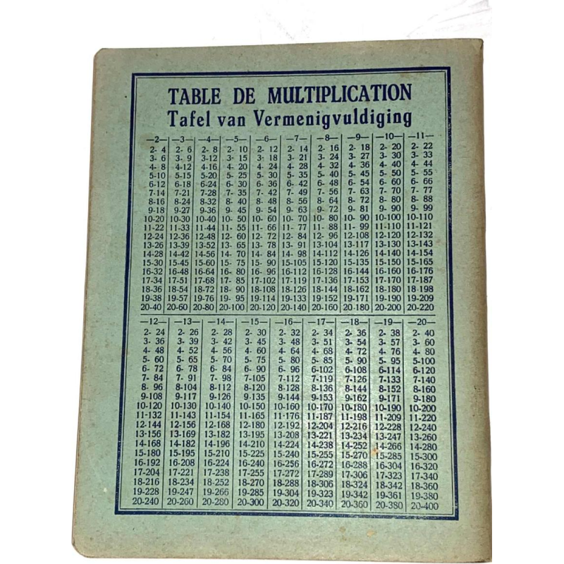 Arthur Masson - autograph draft notebook - ca 1948