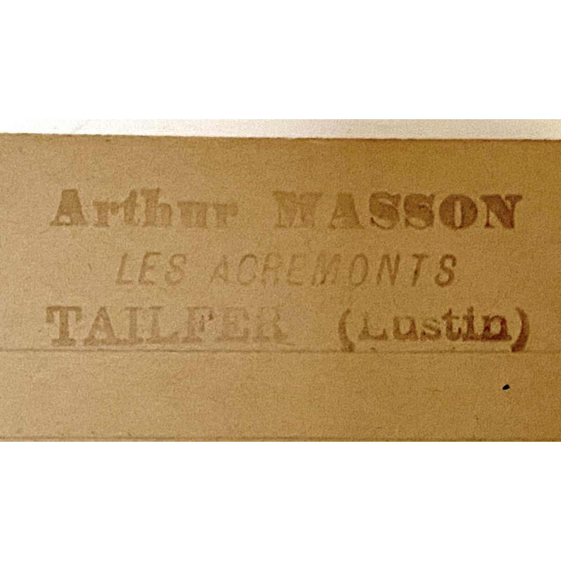 Arthur Masson - autograph draft notebook - ca 1948