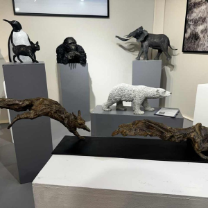 Jean-François Gambino, bronzen diersculptuur, 21e eeuw