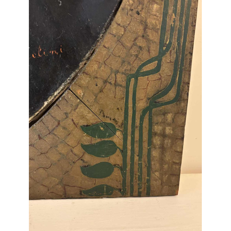 D'après Carlo Dolci 'L'Annonciation' tableau huile sur toile, école italienne, Toscane 19ème siècle