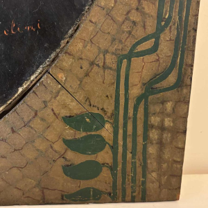 D'après Carlo Dolci 'L'Annonciation' tableau huile sur toile, école italienne, Toscane 19ème siècle