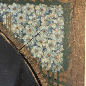 Naar Carlo Dolci 'De Aankondiging' schilderij olieverf op doek, italiaanse school, Toscane 19e eeuw