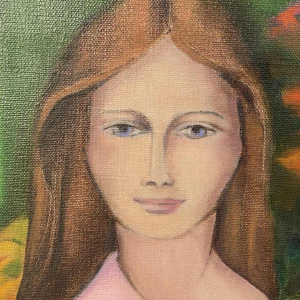 E. COHEN large oil on canvas