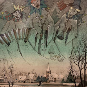 Oscar BONNEVALLE (1920-1993) « the musician elves »