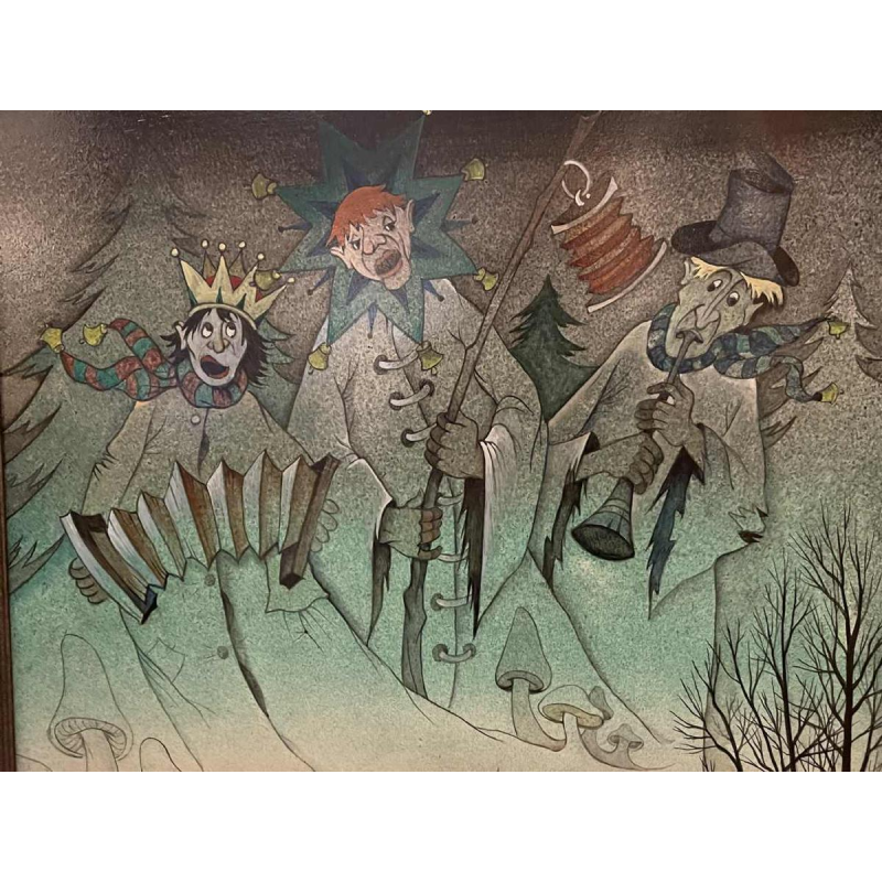 Oscar BONNEVALLE (1920-1993) « the musician elves »