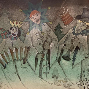 Oscar BONNEVALLE (1920-1993) « the musician elves »