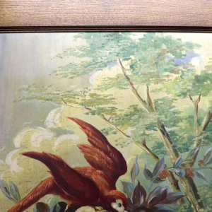 Auguste Ista, Olieverf op paneel, eikenhouten lijst, circa 1920