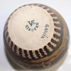 Pedro Garcia de Diego - Ciboure - Art Deco Baskische vaas van geglazuurd steengoed - Frankrijk