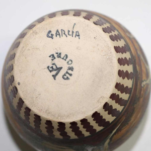 Pedro Garcia de Diego - Ciboure - Art Deco blazed stoneware Basque vase - France