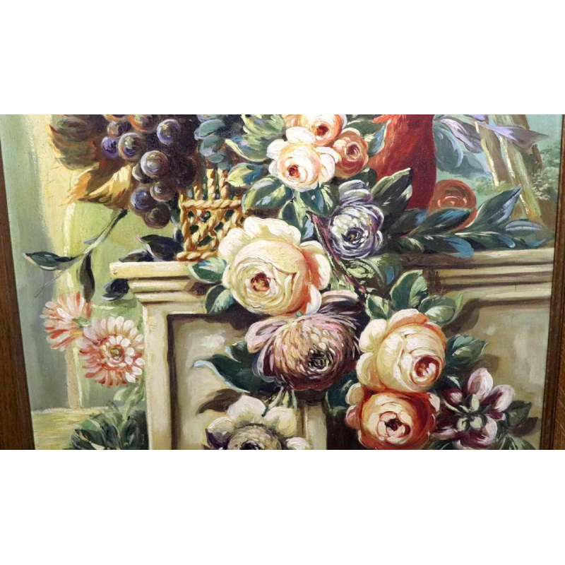 Auguste Ista, Olieverf op paneel, eikenhouten lijst, circa 1920