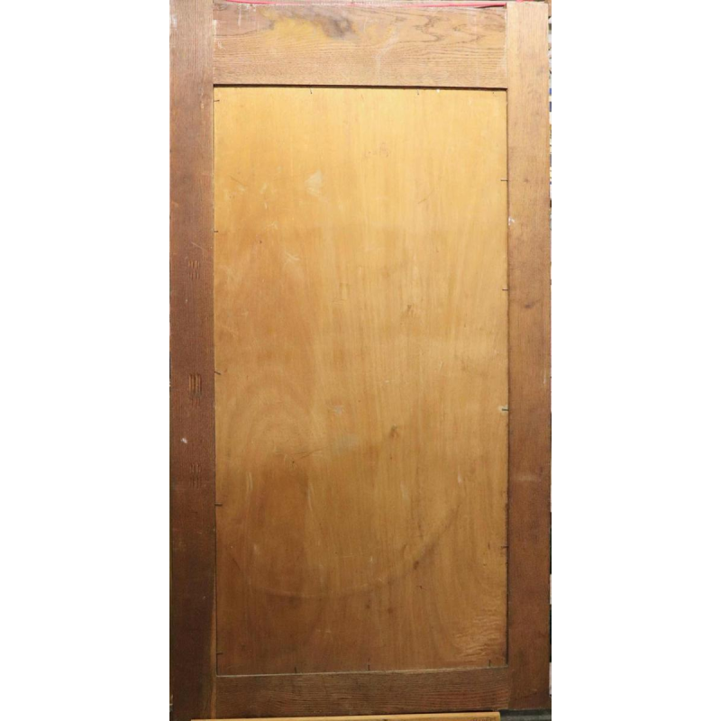 Auguste Ista, Olieverf op paneel, eikenhouten lijst, circa 1920