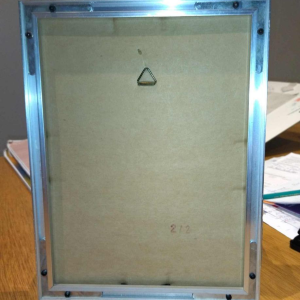 VICTOR VASARELY, Op'Art work mounted on Plexiglas