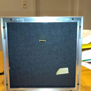 VICTOR VASARELY, Op'Art werk gemonteerd op plexiglas