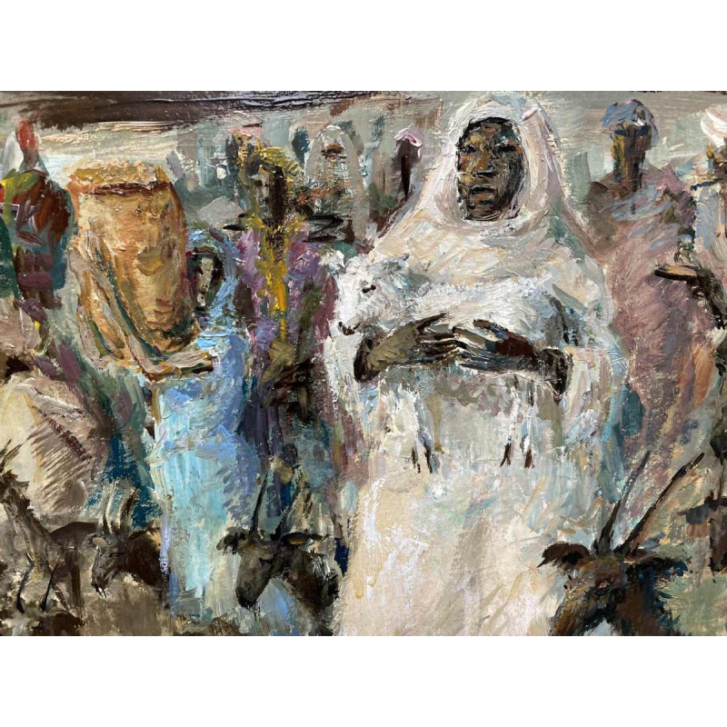 Paul DAXHELET (1905-1993): Marché oriental (Oosterse markt)