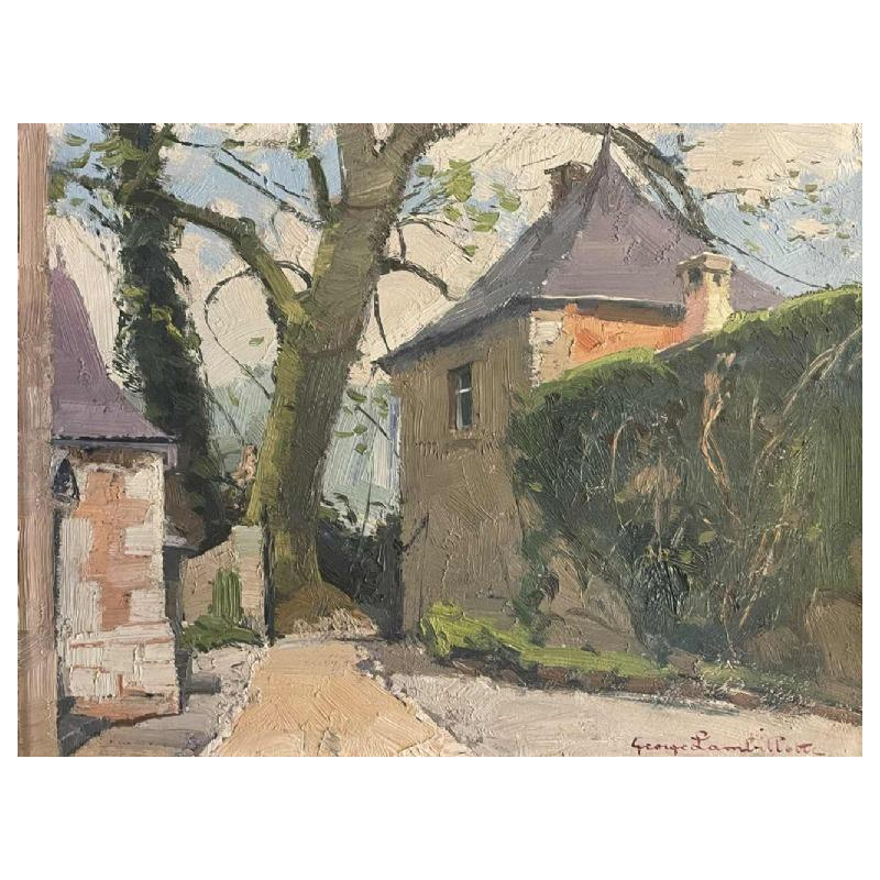 George Lambillotte (1915-1998): « Castel of Godinne  »