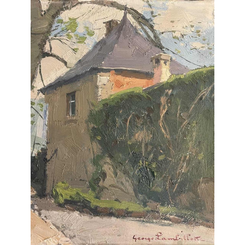 George Lambillotte (1915-1998): « Castel of Godinne  »