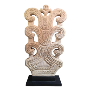 Standbeeld / Sculptuur Totem Polynesië Koraalriffen 20e eeuw