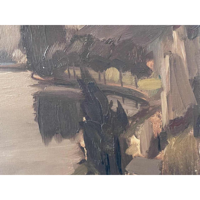 Guillaume EDELINE (Namen 1902- Chairière 1987): « Maas aan Yvoir »