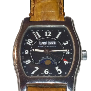BERNEY & BLONDEAU, montre de luxe automatique à phase de lune