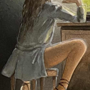 Marine de Sailly, origineel artwork erotisch album "Les 100.000 femmes" 2012