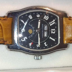 BERNEY & BLONDEAU, luxe automatisch maanfaseringshorloge